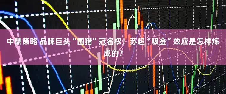 中鼎策略 品牌巨头“围猎”冠名权！苏超“吸金”效应是怎样炼成的？