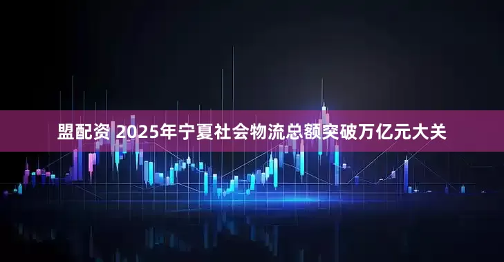 盟配资 2025年宁夏社会物流总额突破万亿元大关